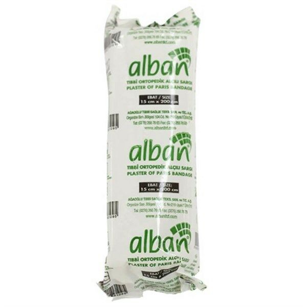 Alçılı Sargı Bezi 15 cm x 2 m