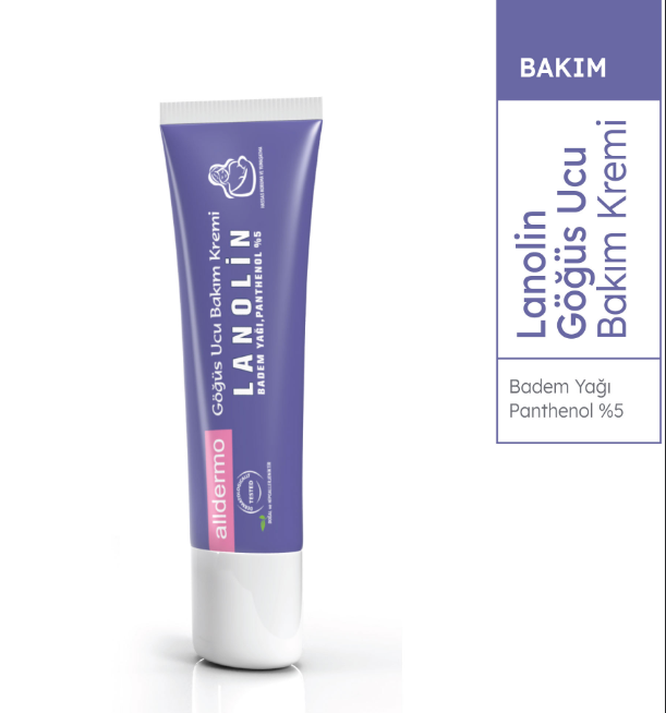 Alldermo Lanolin Göğüs Ucu Çatlak Bakım Kremi 13 g