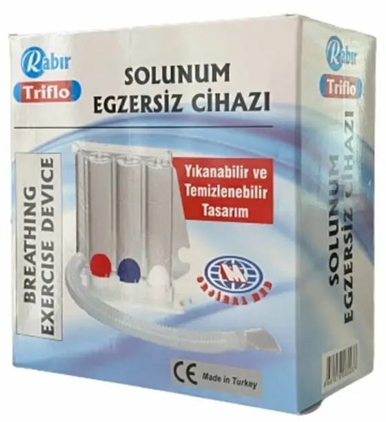 Rabır Triflo Solunum Egzersiz Cihazı