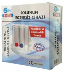 Rabır Triflo Solunum Egzersiz Cihazı