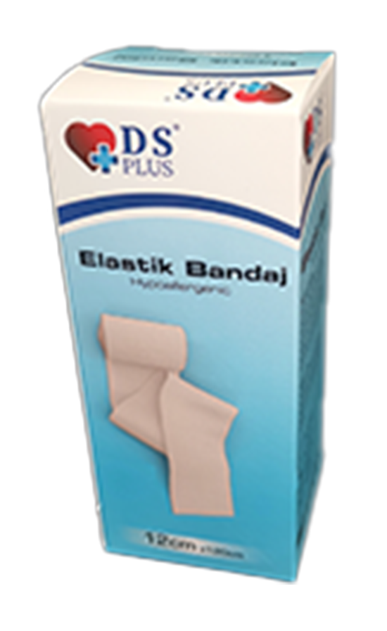DS Plus Elastik Bandaj 12 cm x 120 cm