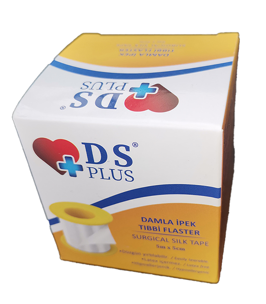 DS Plus İpek Flaster 5 m x 5 cm