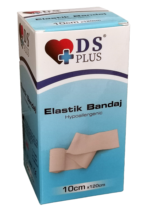 DS Plus Elastik Bandaj 10 cm x 120 cm