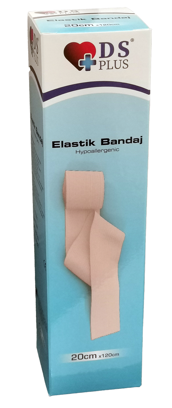 DS Plus Elastik Bandaj 20 cm x 120 cm