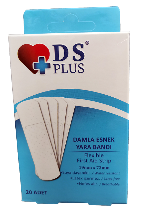 DS Plus Esnek Yara Bandı 20'li Paket