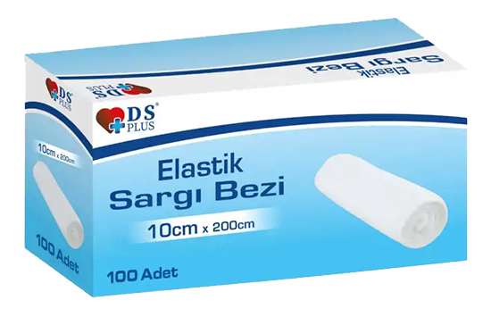 ELASTİK SARGI BEZİ 15cmX2m DS PLUS TEKLİ