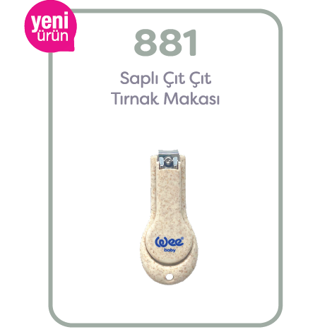 Wee Baby Saplı Çıt Çıt Tırnak Makası