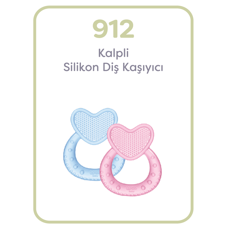 Wee Baby Kalpli Silikon Diş Kaşıyıcı