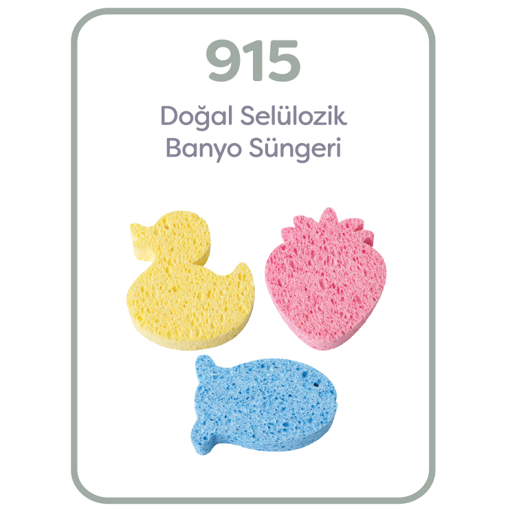 Wee Baby Doğal Selülozik Banyo Süngeri