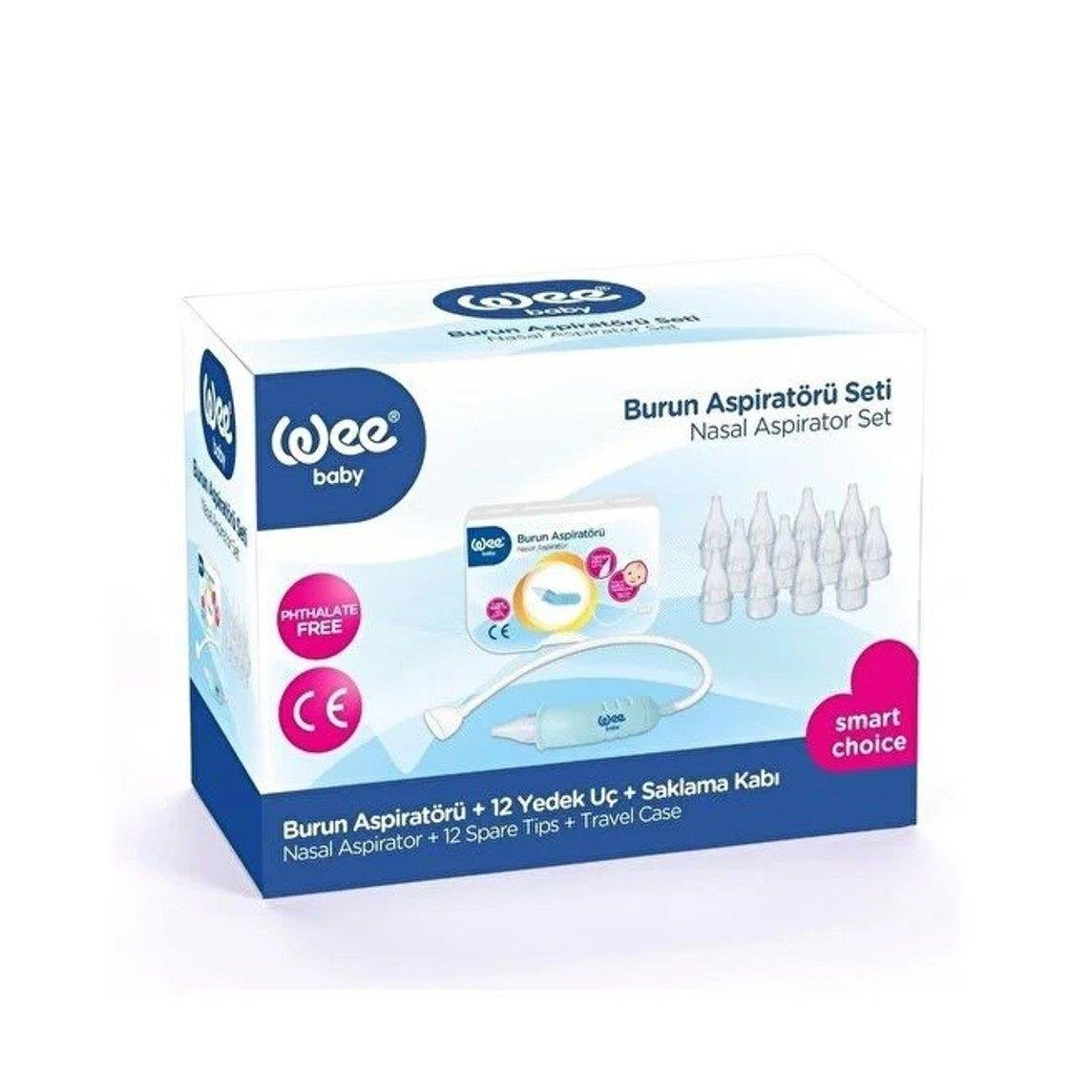 WEE BURUN ASPİRATÖRÜ SETİ (6x)