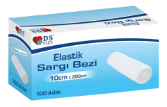 ELASTİK SARGI BEZİ 8cmX2m DS PLUS TEKLİ