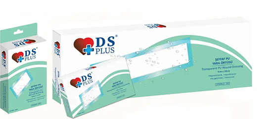 STERİL ŞEFFAF YARA PEDİ 9CM X 20CM 5Lİ DS PLUS