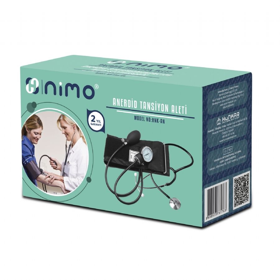 Nimo HS-50A Aneroid Manuel Tansiyon Aleti Klasik Stetoskoplu