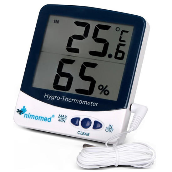 Nimo SH-109 Isı ve Nem Ölçer Kablolu