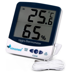 Nimo SH-109 Isı ve Nem Ölçer Kablolu
