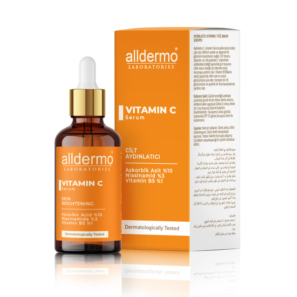 ALLDERMO VİTAMİN-C CİLT AYDINLATICI SERUMU 30 ML