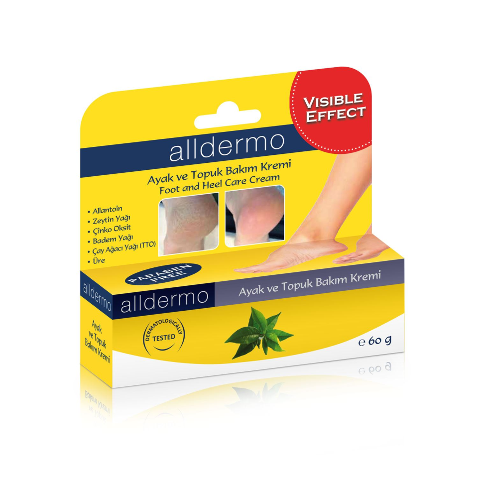 ALLDERMO AYAK-TOPUK BAKIM KREMİ 60 G