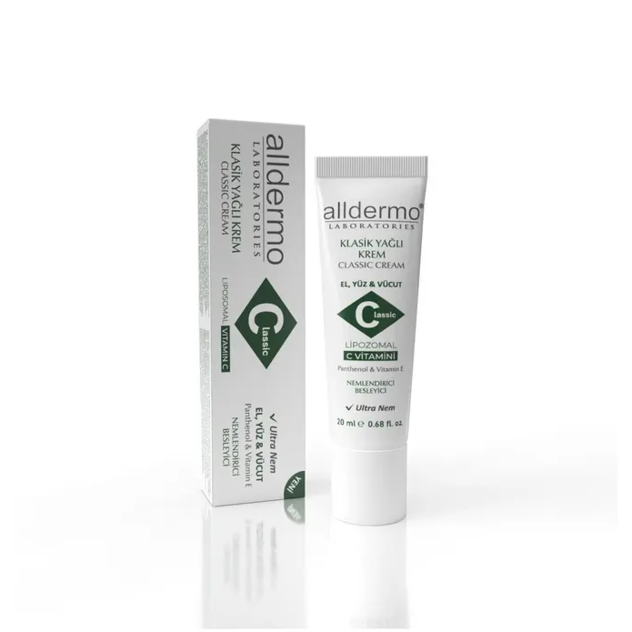 Alldermo Klasik Yağlı C Vitaminli Tüp Krem 20 ml