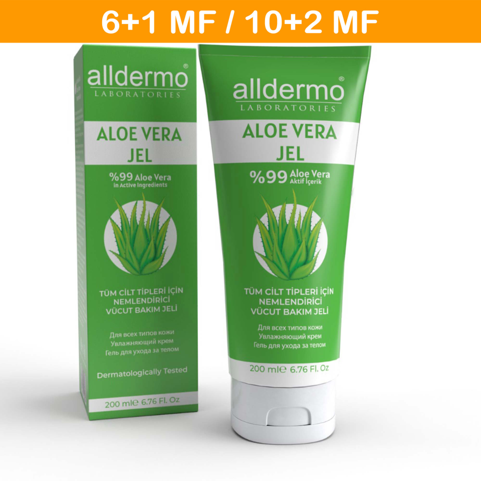 Alldermo Aloe Vera Jel 200 ml