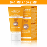 Alldermo SPF 50+ Tinted Medium Renkli Güneş Kremi 50 ml