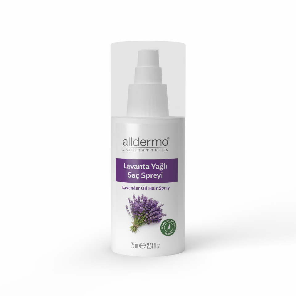 Alldermo Lavanta Yağlı Bit Kovucu Saç Spreyi 75 ml