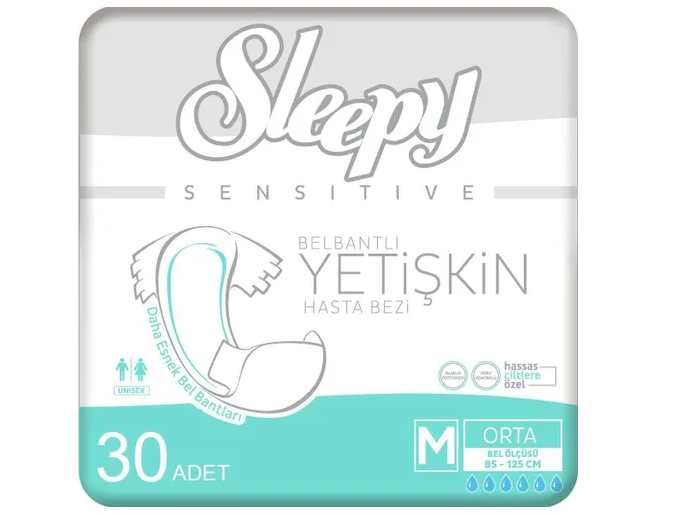SLEEPY SENSITIVE EMİCİ KÜLOT BEZ LARGE 30 LU