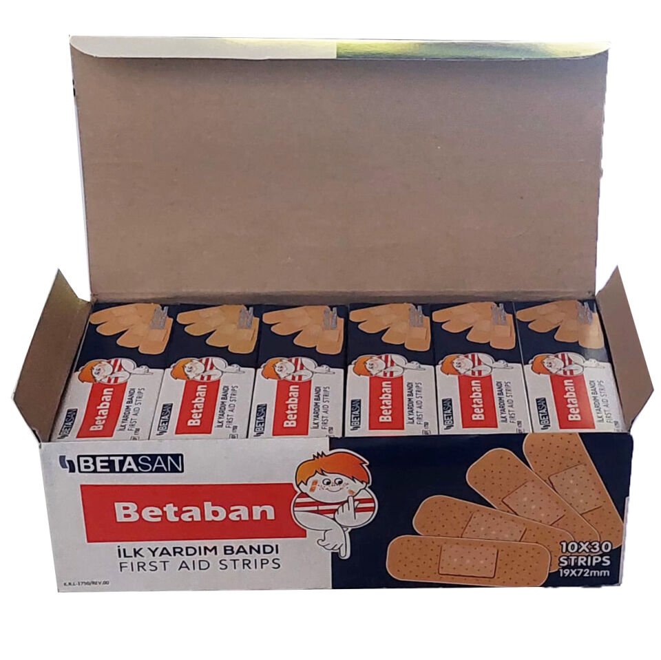 Yara Bandı Betaban Tekstil Yüzey 30’lu Kutu