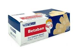 Yara Bandı Betaban Tekstil Yüzey 30’lu Kutu