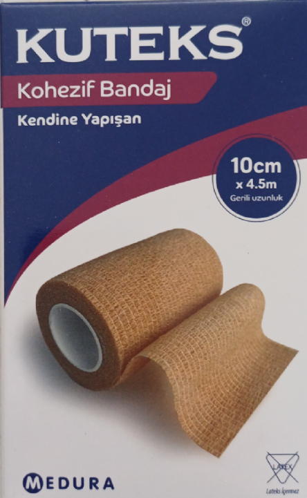 Kohezif Bandaj Kuteks Koban 10 cm x 4.5 m