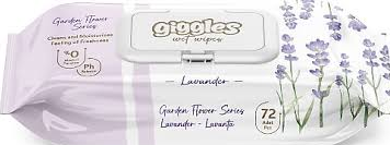 ISLAK MENDİL LAVANTA 72 Lİ - GİGGLES