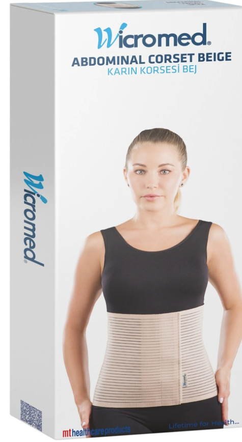 KORSE ABDOMİNAL (BATIN) STANDART 26 CM WİCROMED