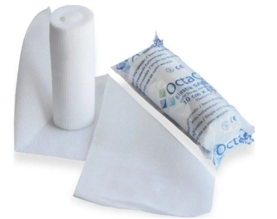 Elastik Sargı Bezi Octacare 10 cm x 4 m