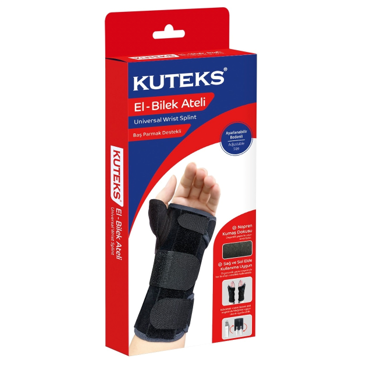 EL BİLEK ATELİ BAŞ PARMAK DESTEKLİ BEDENSİZ - KUTEKS