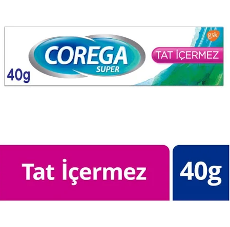 Corega Diş Protez Yapıştırıcı Krem Tat İçermez 40 g