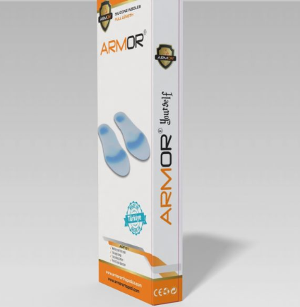 Silikon Ortopedik Tabanlık - Armor (ARF01) L