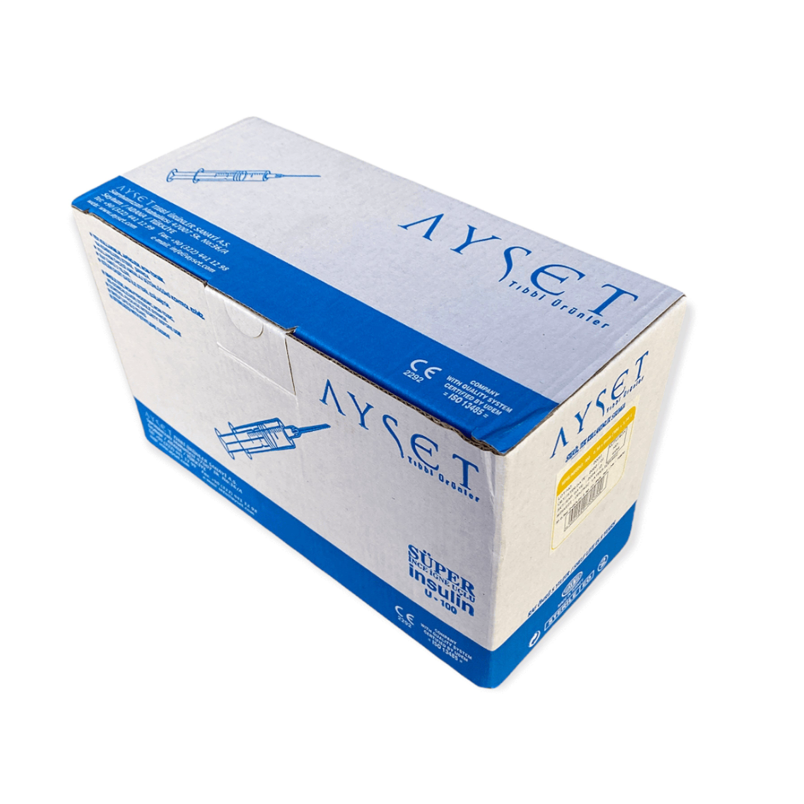 ENJEKTÖR 50 cc YEŞİL  - AYSET KUTU (50 Lİ)