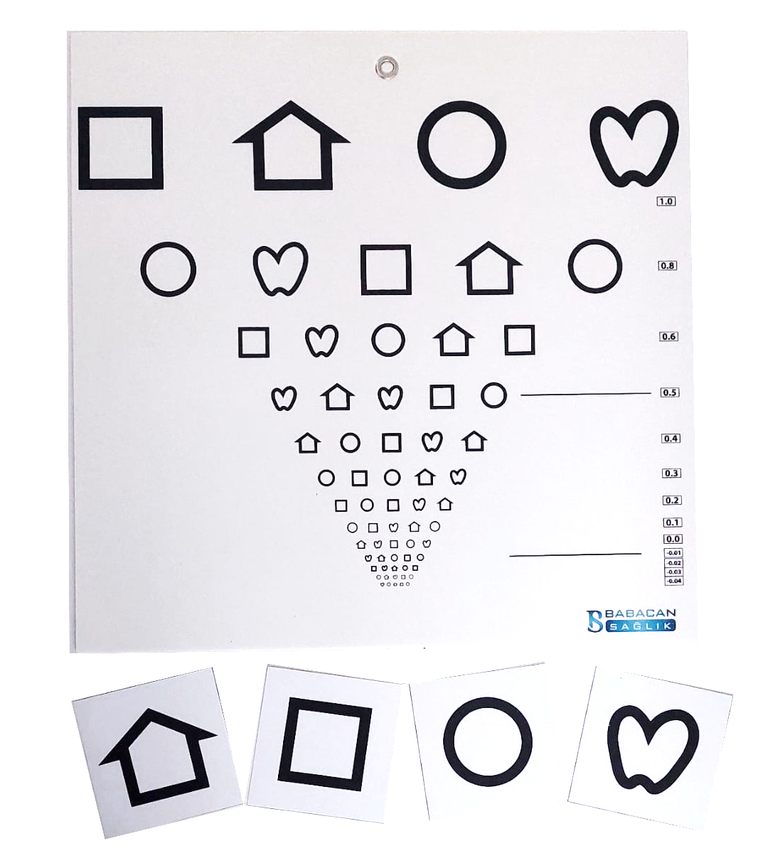 Lea Sembol Testi (Çocuk Göz Eşeli)
