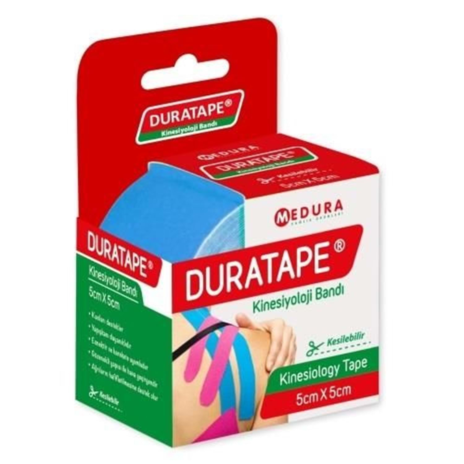 Kinesio Ağrı Bandı Duratape MAVİ