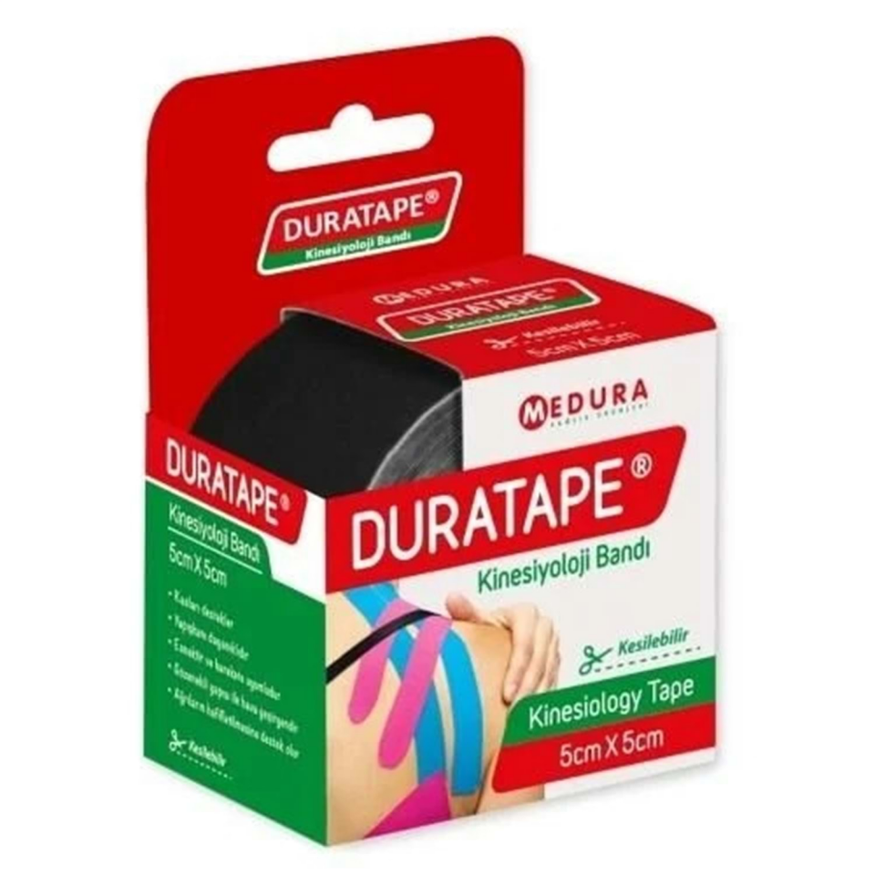 Kinesio Ağrı Bandı Duratape SİYAH