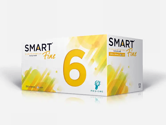 Smart Fine 31G x 6 mm İnsülin Kalem İğnesi 100 Adet