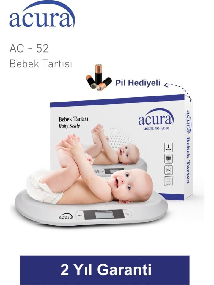 BEBEK TARTISI ELEKTRONİK AC-52