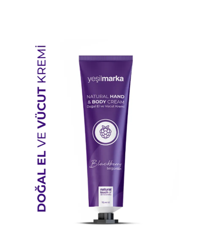 Yeşilmarka Doğal El ve Vücut Kremi Böğürtlen 75 ml