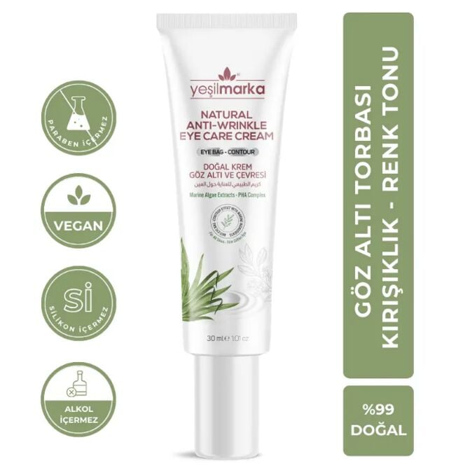 Yeşilmarka Doğal Göz Altı ve Çevresi Kremi 30 ml