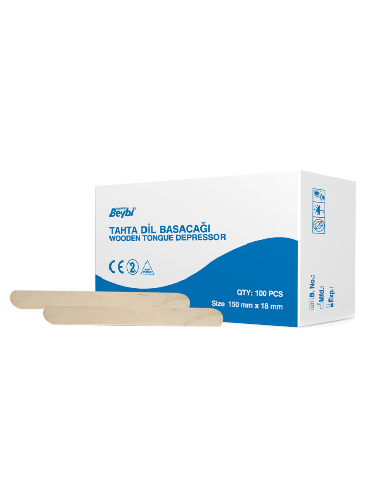 ABESLANG (TAHTA DİL BASACAĞI) NONSTERİL BEYBİ